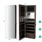 Multipurpose Storage Jewelry Cabinet with 4 Drawers and Full-length Mirror
